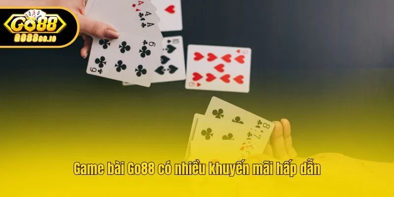 Game bài Go88 có nhiều khuyến mãi hấp dẫn